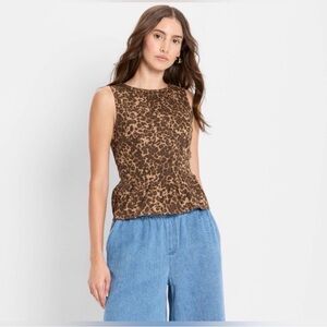 Future Collective Leopard Print Top